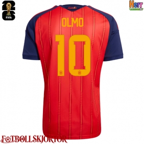 Spanien Dani Olmo #10 Hemmatröja VM 2026 Kortärmad